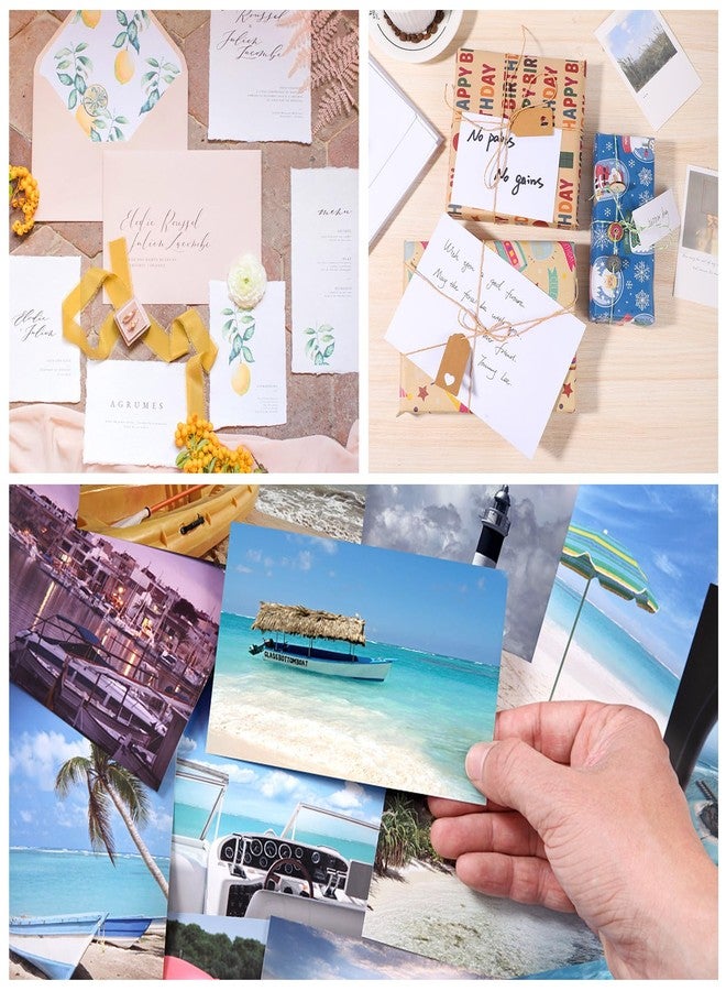 Prudiut 50 Sheets White Cardstock 12 x 12, 80lb Thick Paper Cardstock Paper White Construction Paper for Invitations, Printing, Crafts, Card Making, Scrapbook Supplies - Image 5